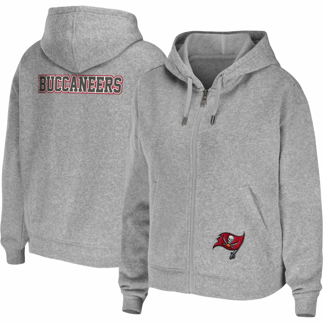 WEAR by Erin Andrews Women's Team Full-Zip Hoodie - Tampa Bay Buccaneers Hoodies