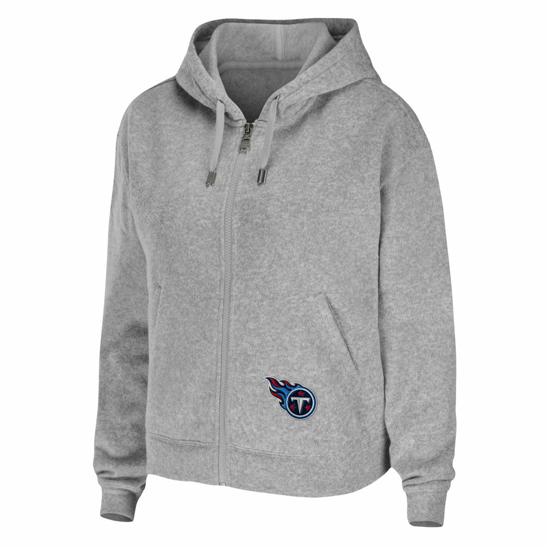 WEAR by Erin Andrews Women's Team Full-Zip Hoodie - Tennessee Titans Hoodies