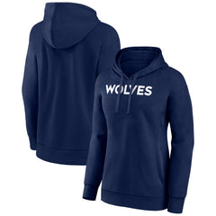 Minnesota Timberwolves Women's Wordmark Alt Pullover Hoodie