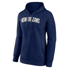 New Orleans Pelicans Women's Wordmark Alt Pullover Hoodie