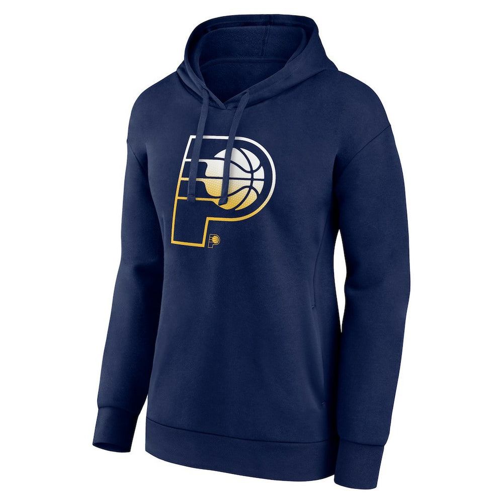 Indiana Pacers Women's Gradient Logo Pullover Hoodie