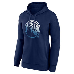 Minnesota Timberwolves Women's Gradient Logo Pullover Hoodie