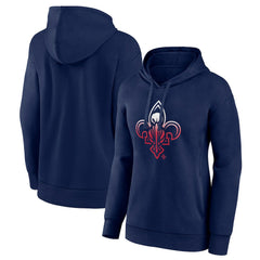 New Orleans Pelicans Women's Gradient Logo Pullover Hoodie