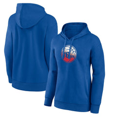 Philadelphia 76ers Women's Gradient Logo Pullover Hoodie