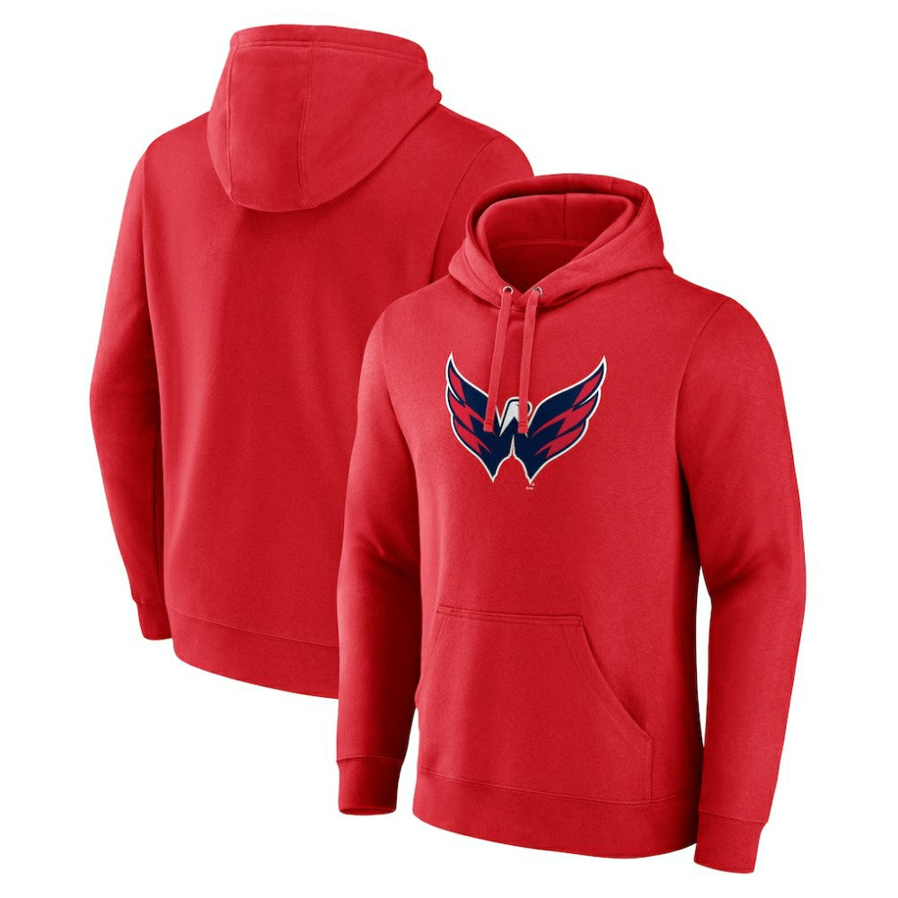 NHL Washington Capitals Fanatics Primary Logo Pullover Hoodie
