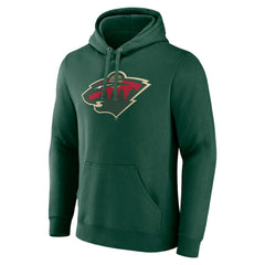 NHL Minnesota Wild Fanatics Primary Logo Pullover Hoodie