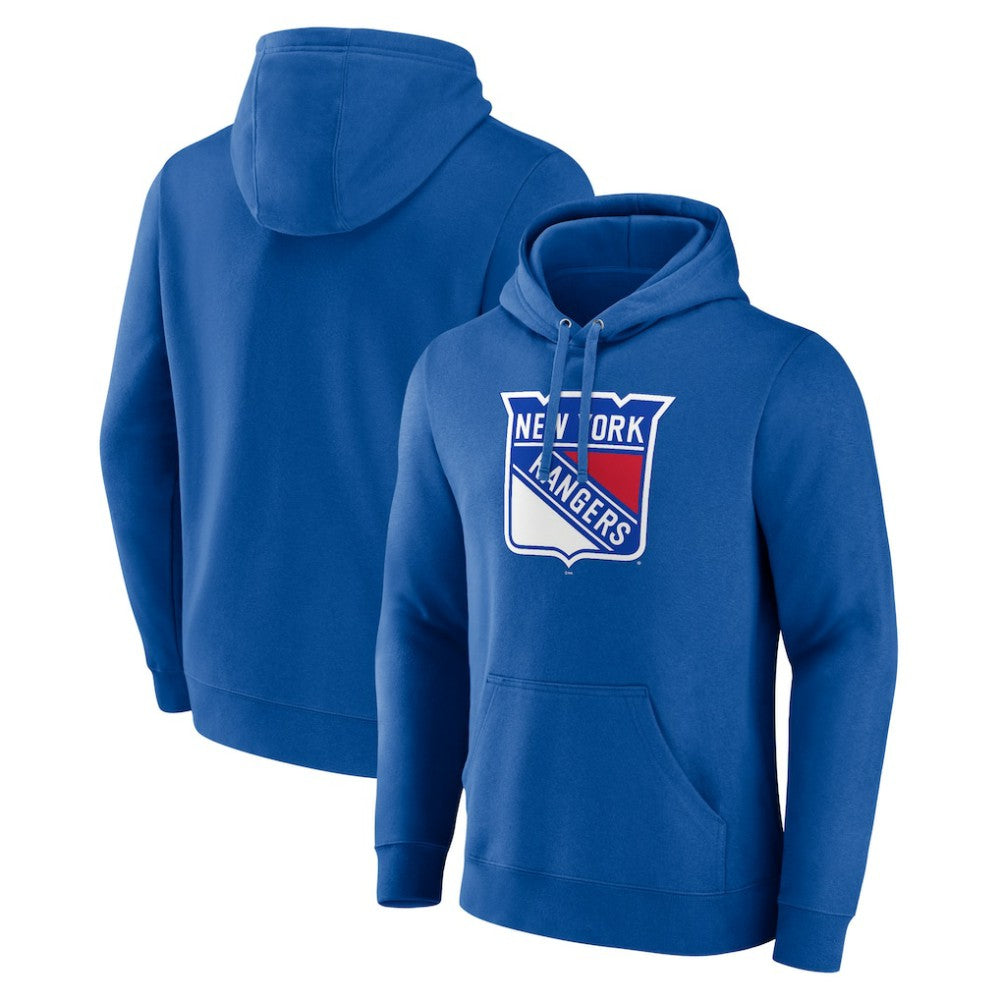 NHL New York Rangers Fanatics Primary Logo Pullover Hoodie