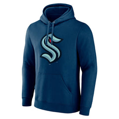 NHL Seattle Kraken Fanatics Primary Logo Pullover Hoodie