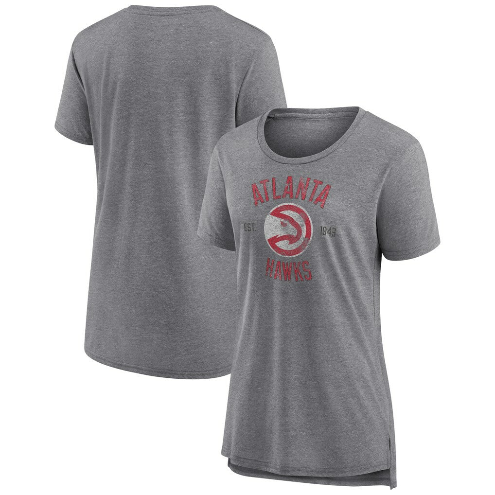 Atlanta Hawks Women's Heritage Tri-Blend T-Shirt