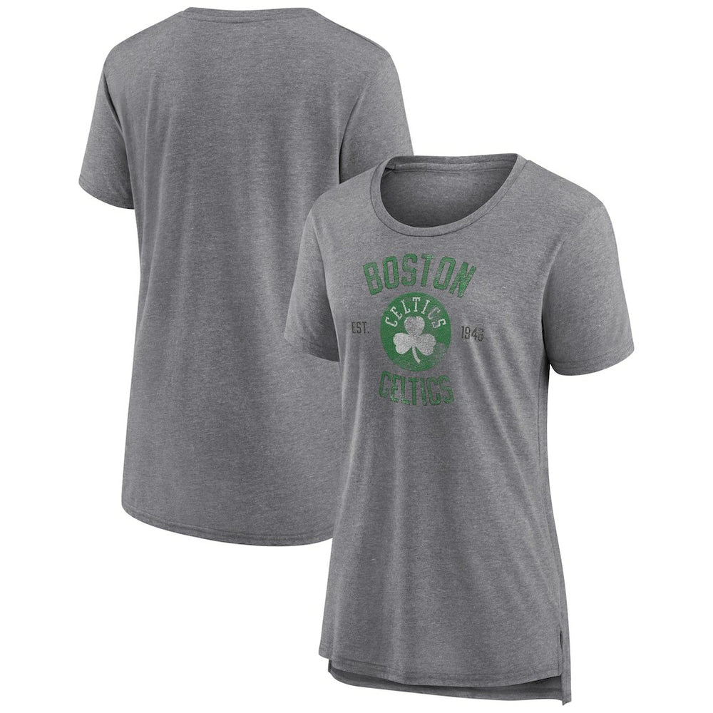 Boston Celtics Women's Heritage Tri-Blend T-Shirt