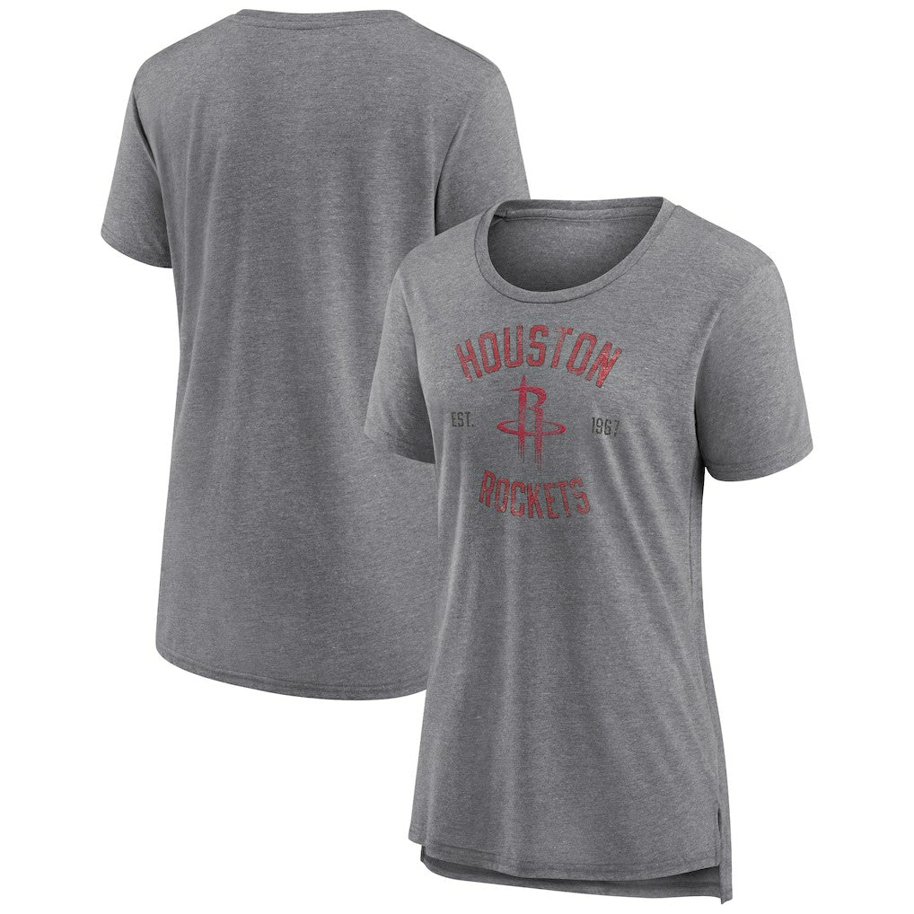 Houston Rockets Women's Heritage Tri-Blend T-Shirt