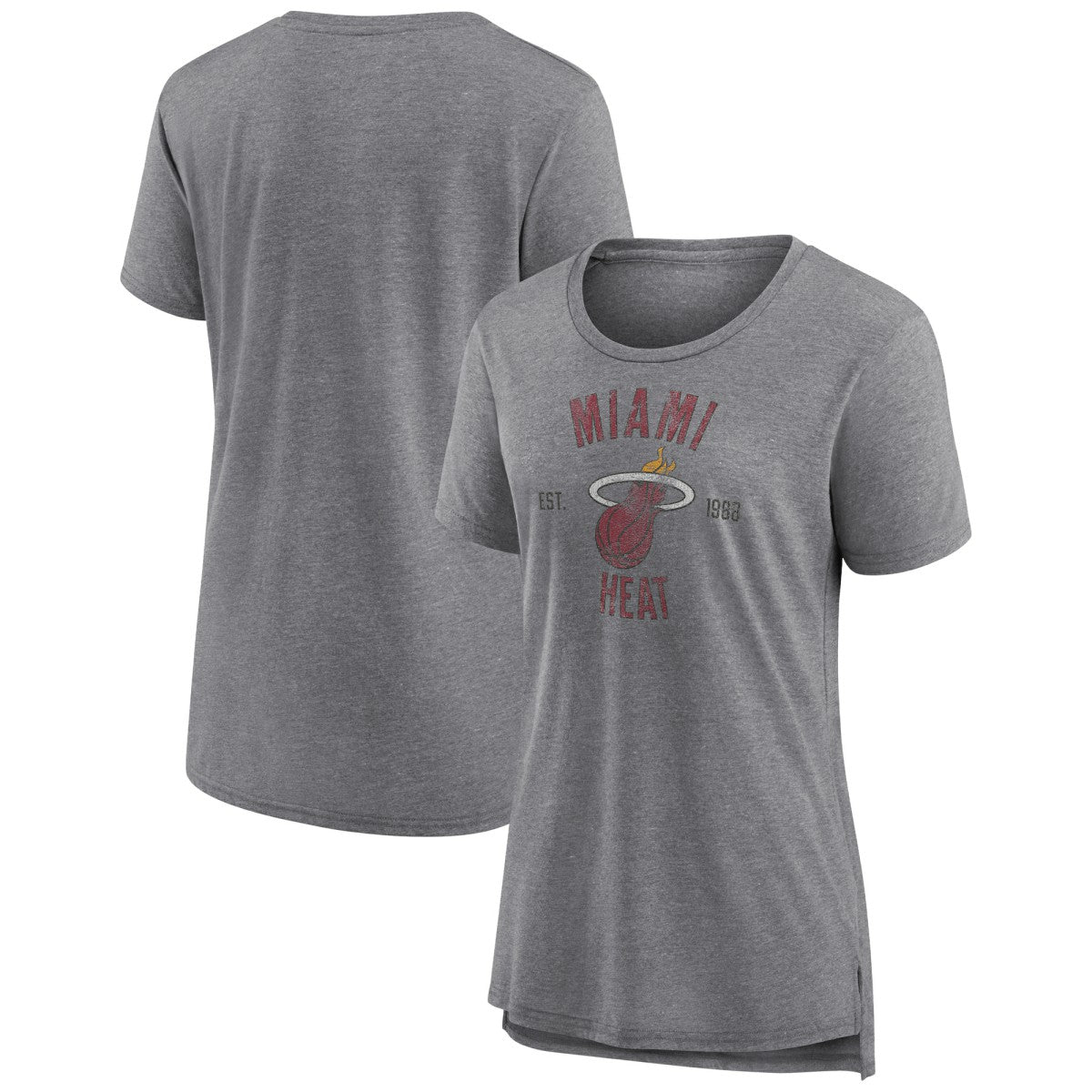 Miami Heat Women's Heritage Tri-Blend T-Shirt