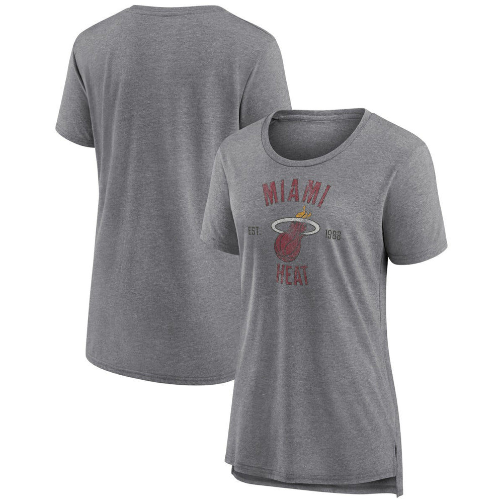 Miami Heat Women's Heritage Tri-Blend T-Shirt