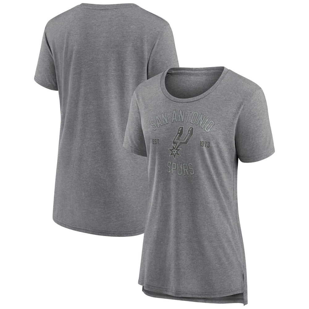 San Antonio Spurs Women's Heritage Tri-Blend T-Shirt
