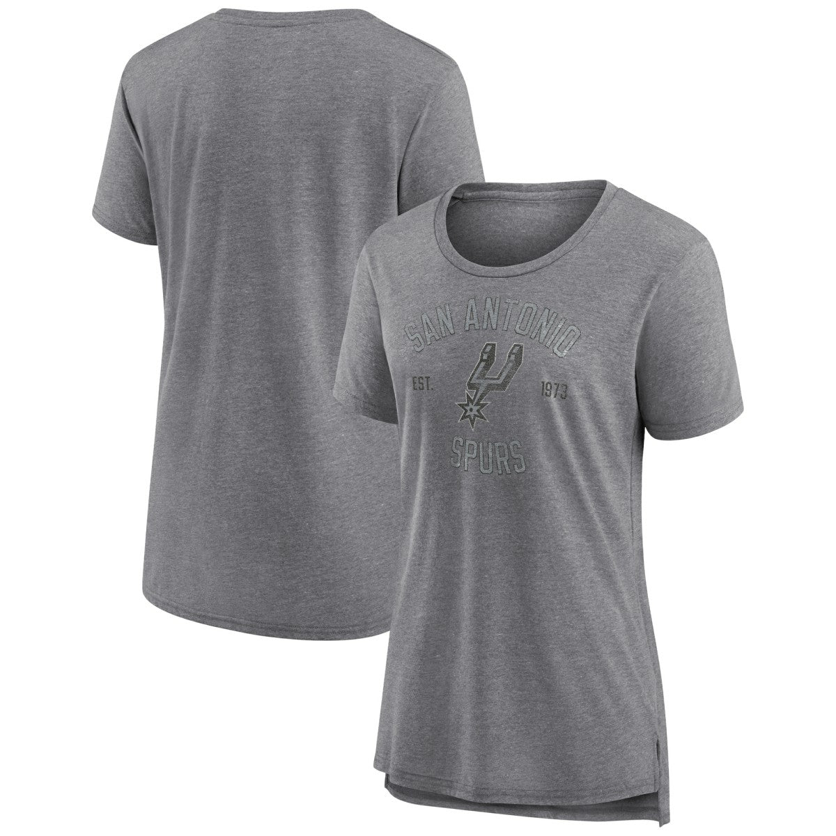 San Antonio Spurs Women's Heritage Tri-Blend T-Shirt