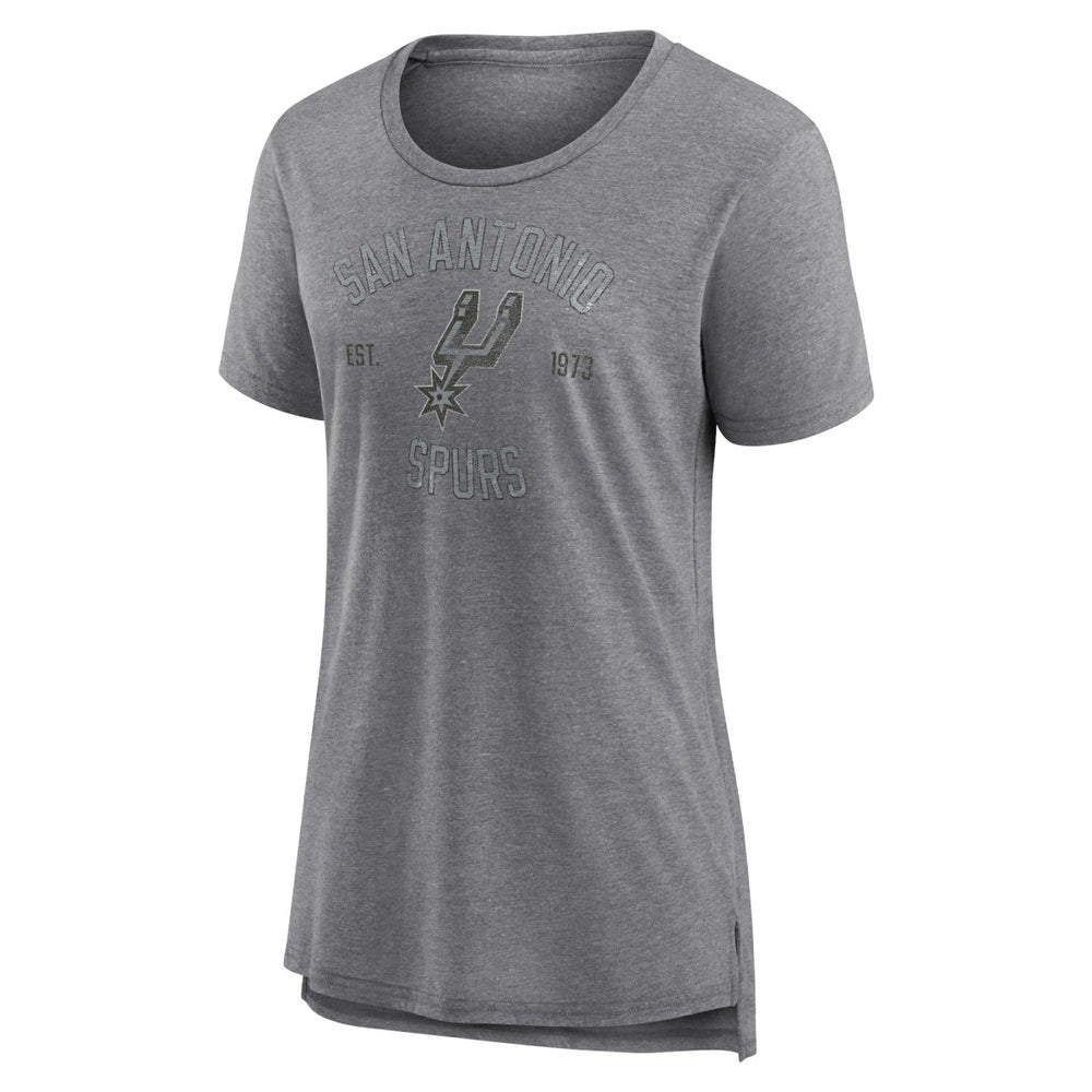 San Antonio Spurs Women's Heritage Tri-Blend T-Shirt