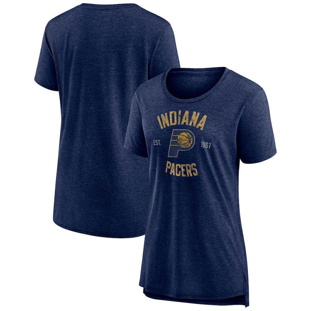 Indiana Pacers Women's Heritage Tri-Blend T-Shirt