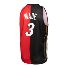 Mitchell & Ness Dwyane Wade Miami Heat Big & Tall Hardwood Classics 2005/06 Split Swingman Jersey