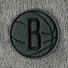 Brooklyn Nets Lusso Women's Scarletts Lantern Sleeve Tri-Blend V-Neck Pullover Sweater