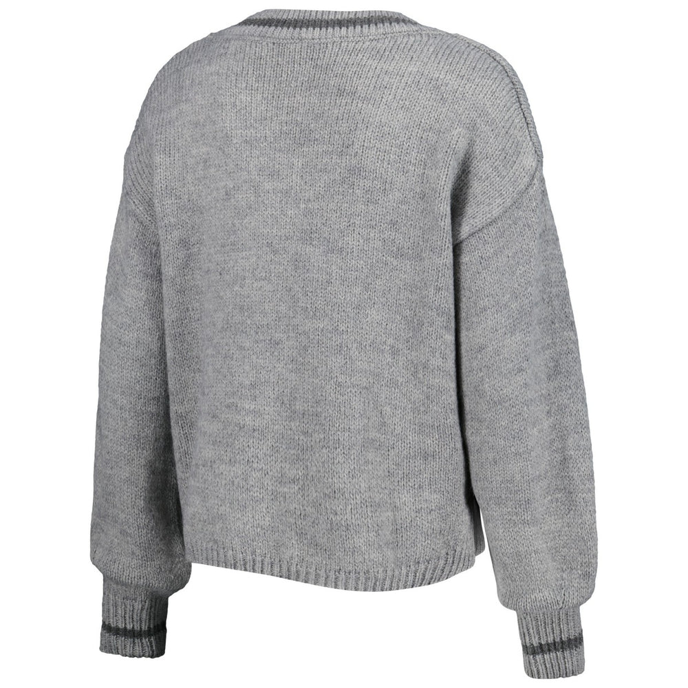Phoenix Suns Lusso Women's Scarletts Lantern Sleeve Tri-Blend V-Neck Pullover Sweater