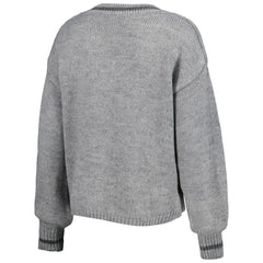 Phoenix Suns Lusso Women's Scarletts Lantern Sleeve Tri-Blend V-Neck Pullover Sweater