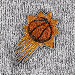 Phoenix Suns Lusso Women's Scarletts Lantern Sleeve Tri-Blend V-Neck Pullover Sweater