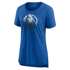 Dallas Mavericks Women's Gradient Logo Tri-Blend T-Shirt sale