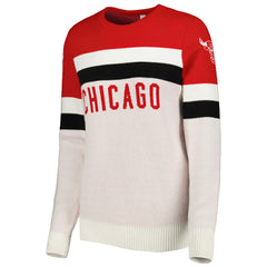 Chicago Bulls Lusso Women's Dominique Pullover Sweater