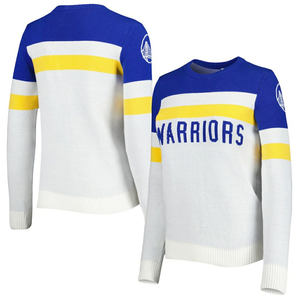 Golden State Warriors Lusso Women's Dominique Pullover Sweater sale