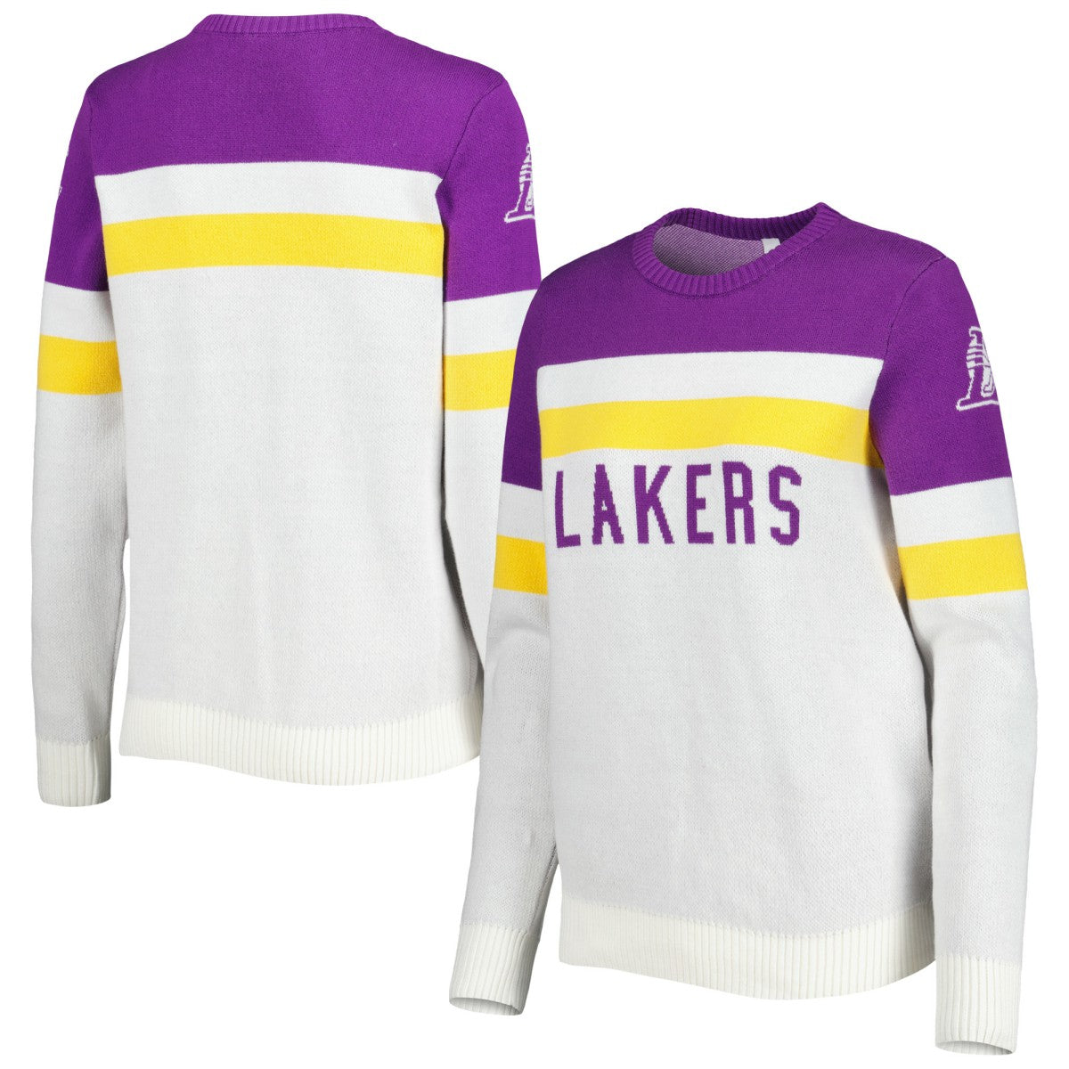 Los Angeles Lakers Lusso Women's Dominique Pullover Sweater