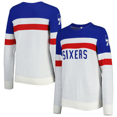 Philadelphia 76ers Lusso Women's Dominique Pullover Sweater