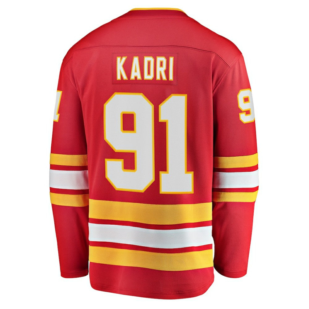 NHL Nazem Kadri Calgary Flames Fanatics Home Breakaway Player Jersey