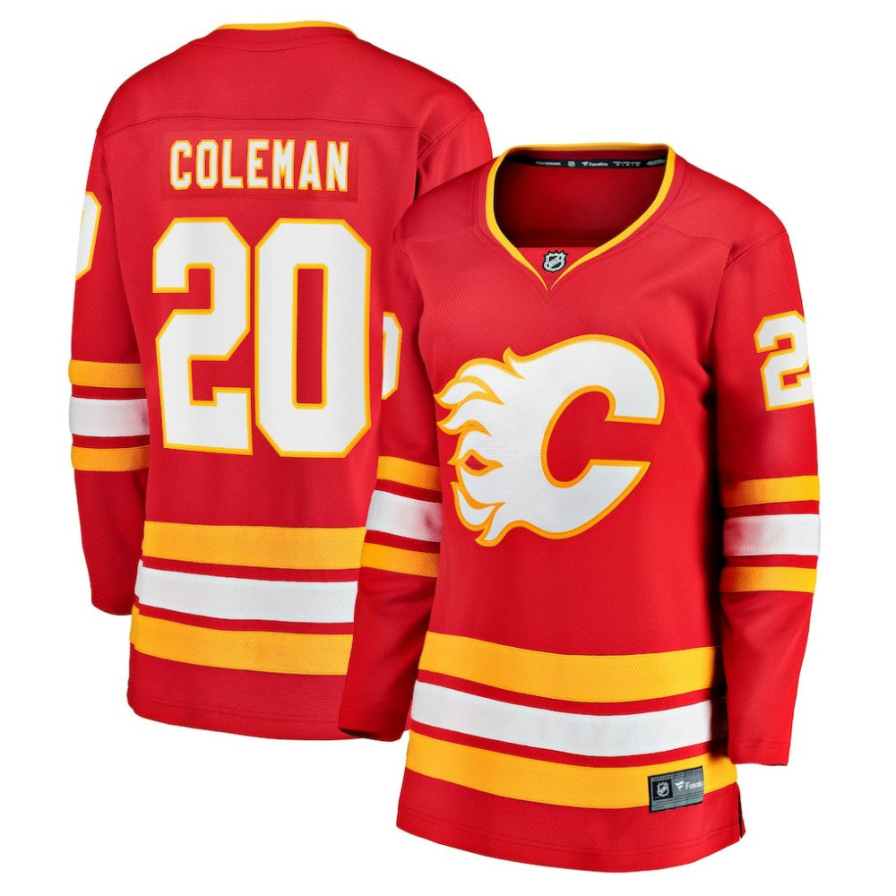 NHL Blake Coleman Calgary Flames Fanatics Women's Home Breakaway Player Jersey