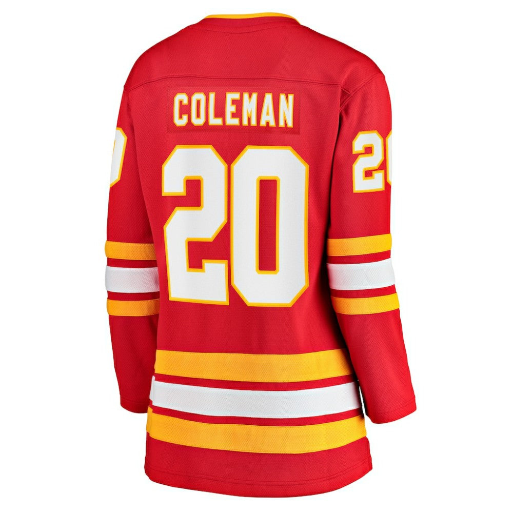 NHL Blake Coleman Calgary Flames Fanatics Women's Home Breakaway Player Jersey