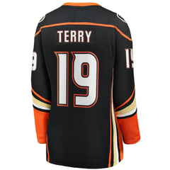 NHL Troy Terry Anaheim Ducks Fanatics Women's Home Team Breakaway Player Jersey