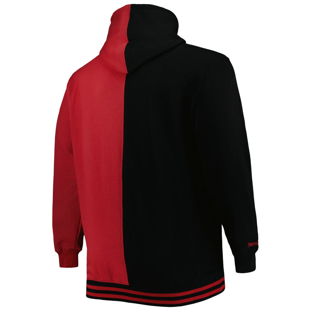 Mitchell & Ness Miami Heat Hardwood Classics Big & Tall Hardwood Classics Split Pullover Hoodie