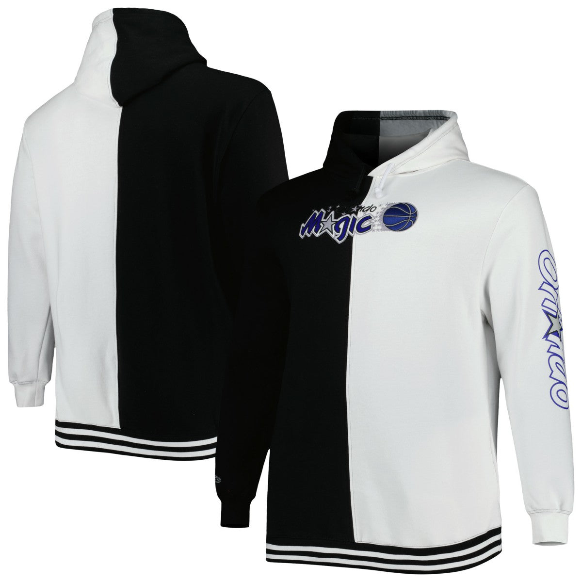 Mitchell & Ness Orlando Magic Hardwood Classics Big & Tall Hardwood Classics Split Pullover Hoodie
