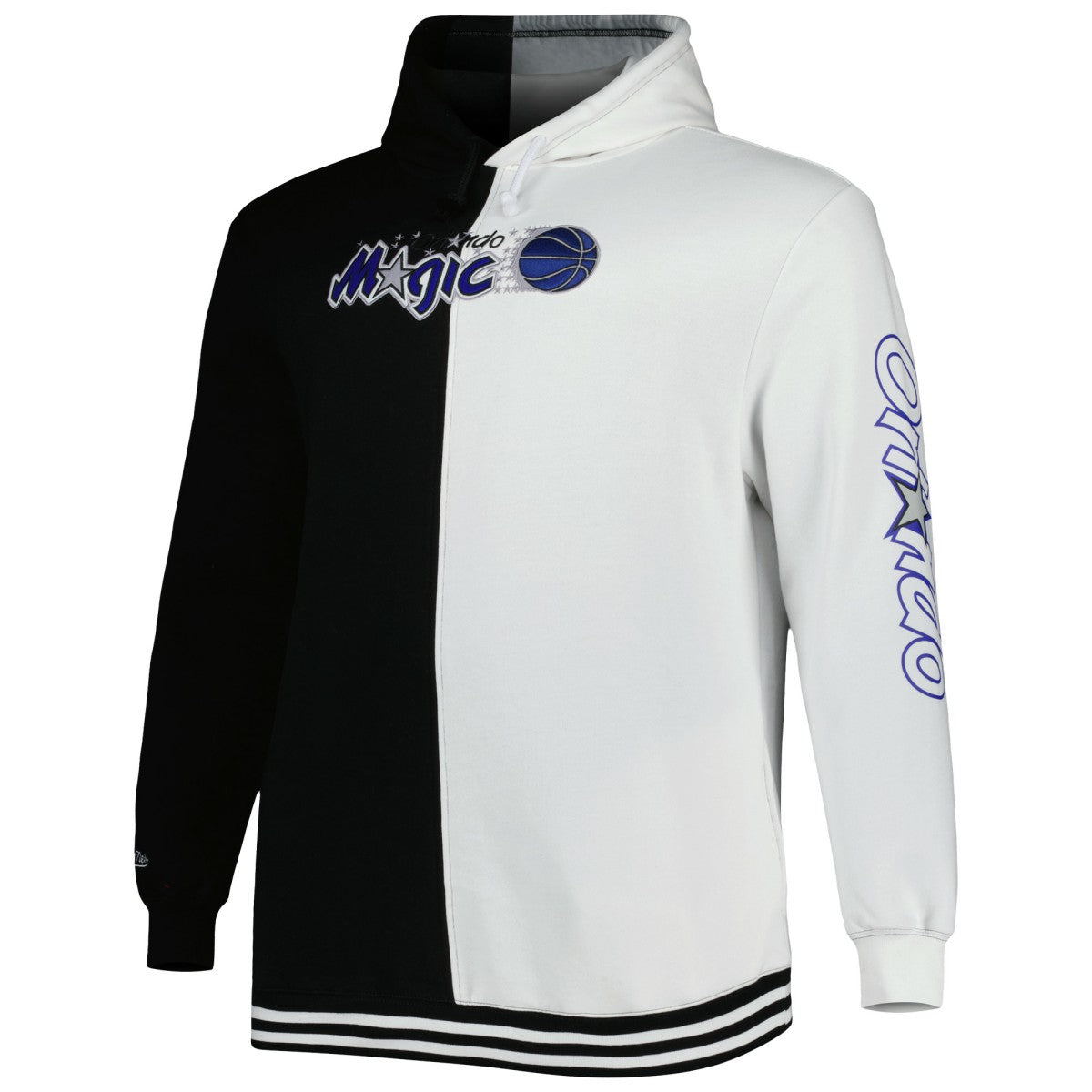 Mitchell & Ness Orlando Magic Hardwood Classics Big & Tall Hardwood Classics Split Pullover Hoodie