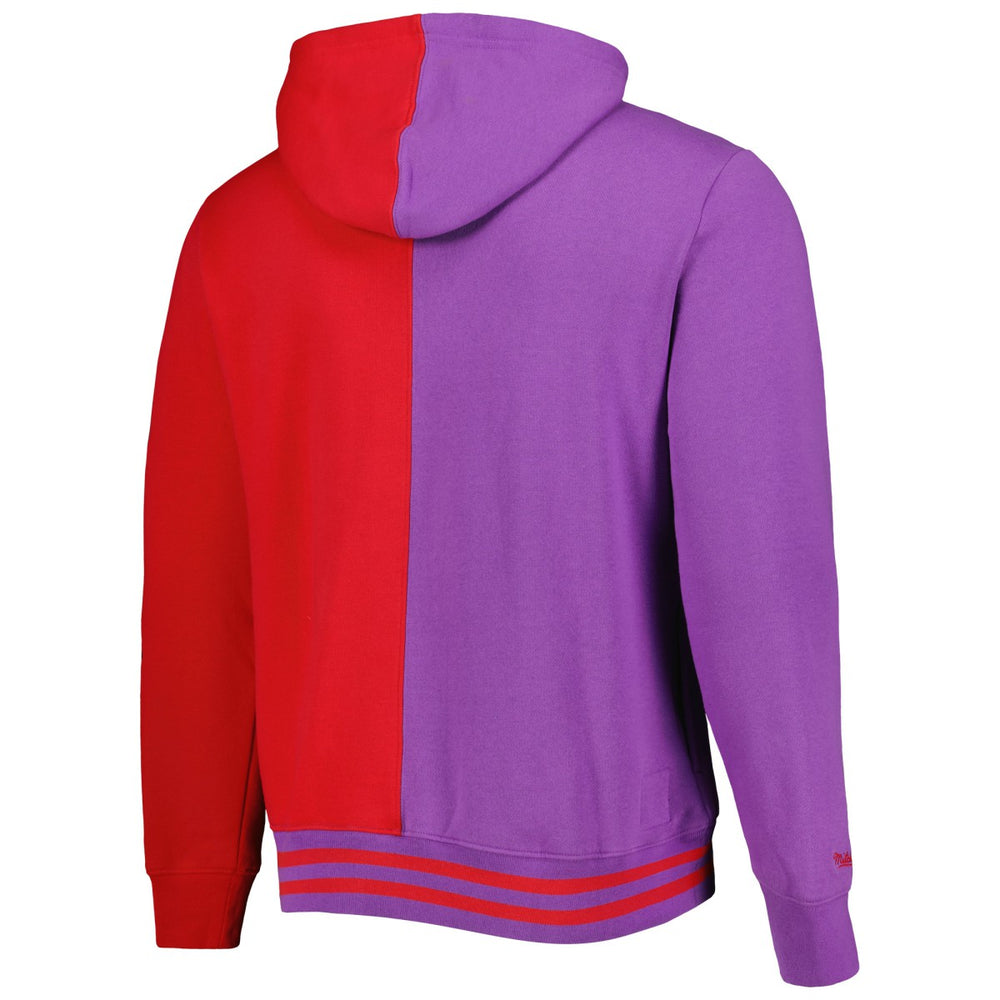 Mitchell & Ness Toronto Raptors Big & Tall Hardwood Classics Split Pullover Hoodie