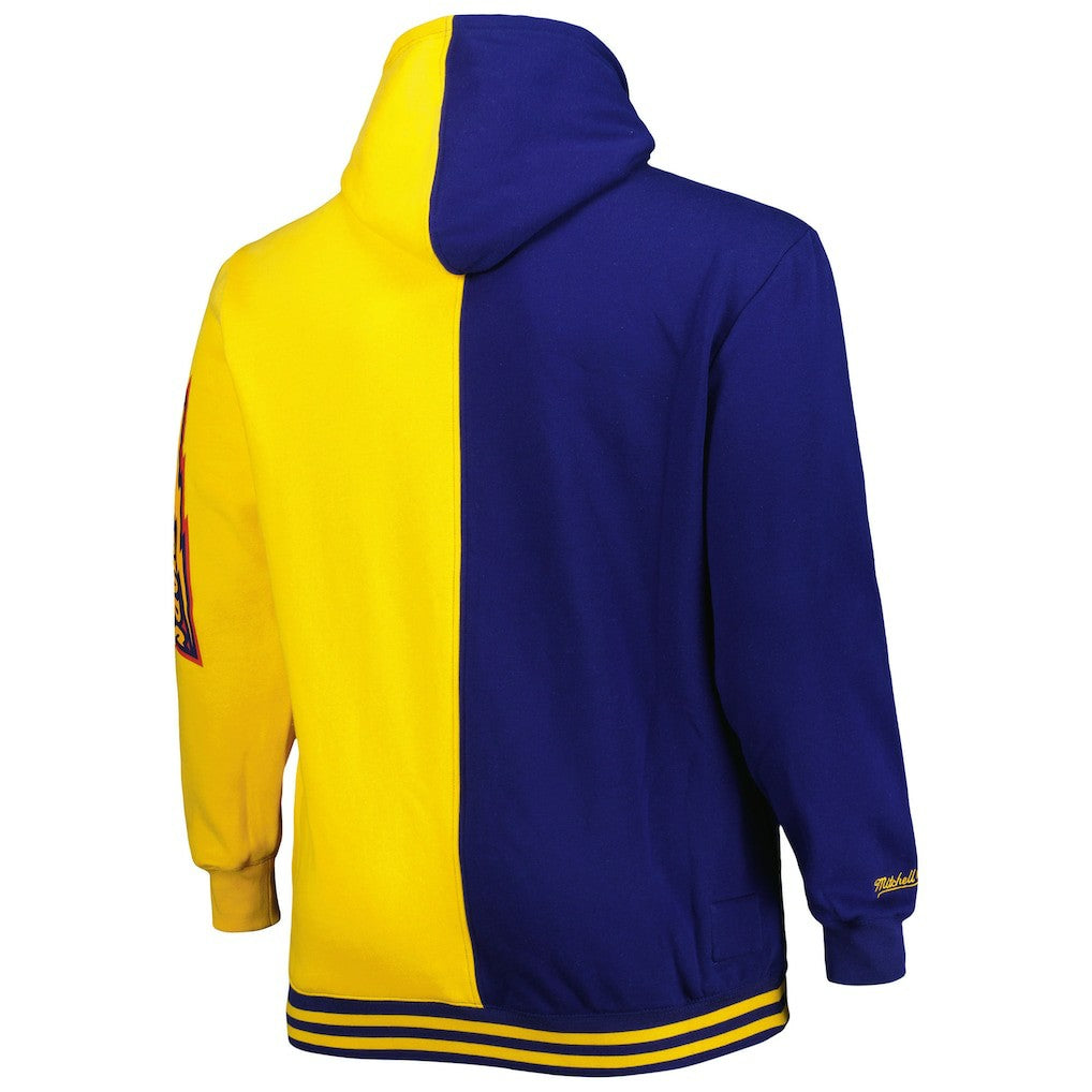 Mitchell & Ness Golden State Warriors Big & Tall Hardwood Classics Split Pullover Hoodie sale