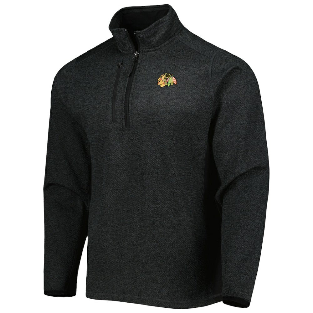 NHL Chicago Blackhawks Antigua Course Quarter-Zip Jacket