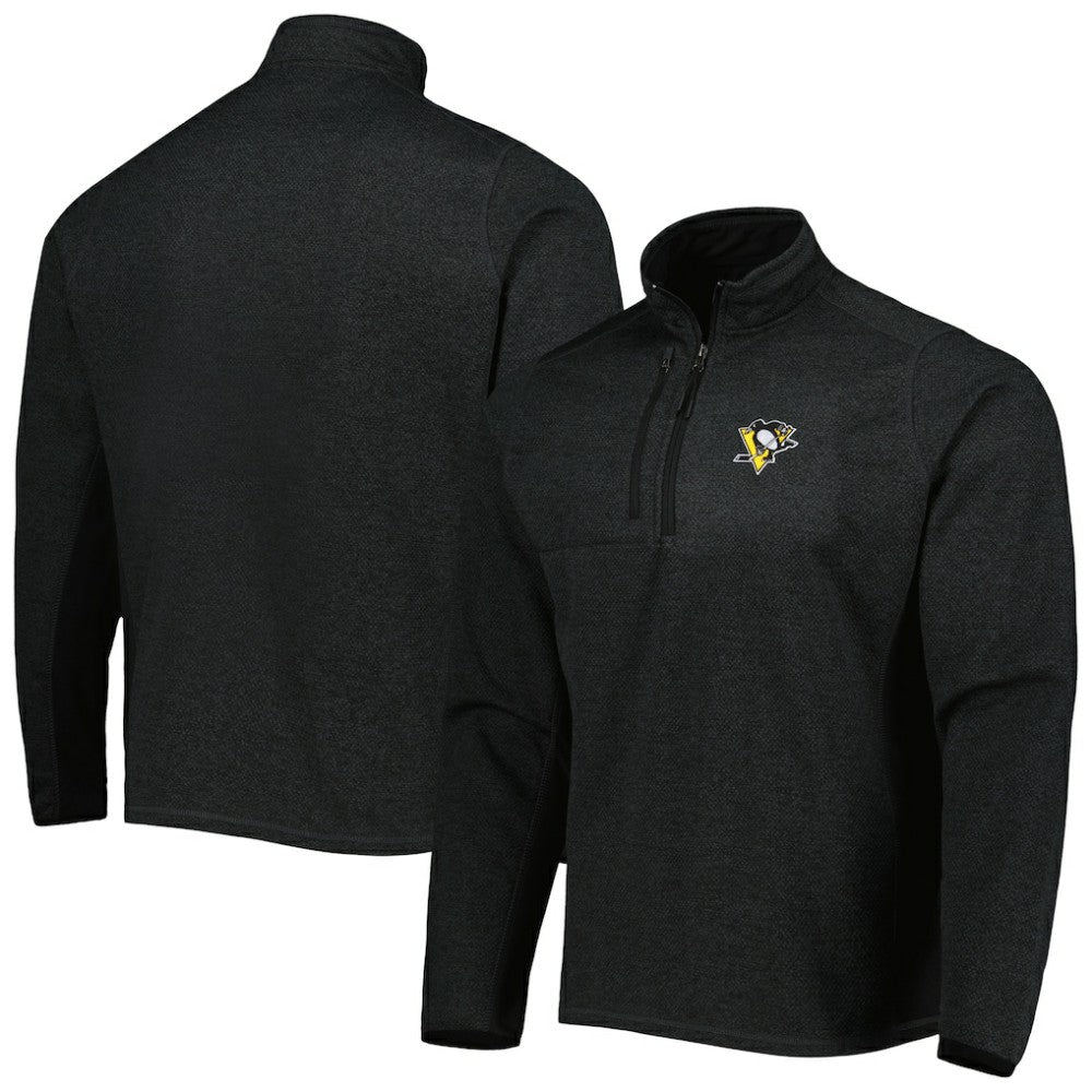 NHL Pittsburgh Penguins Antigua Course Quarter-Zip Jacket