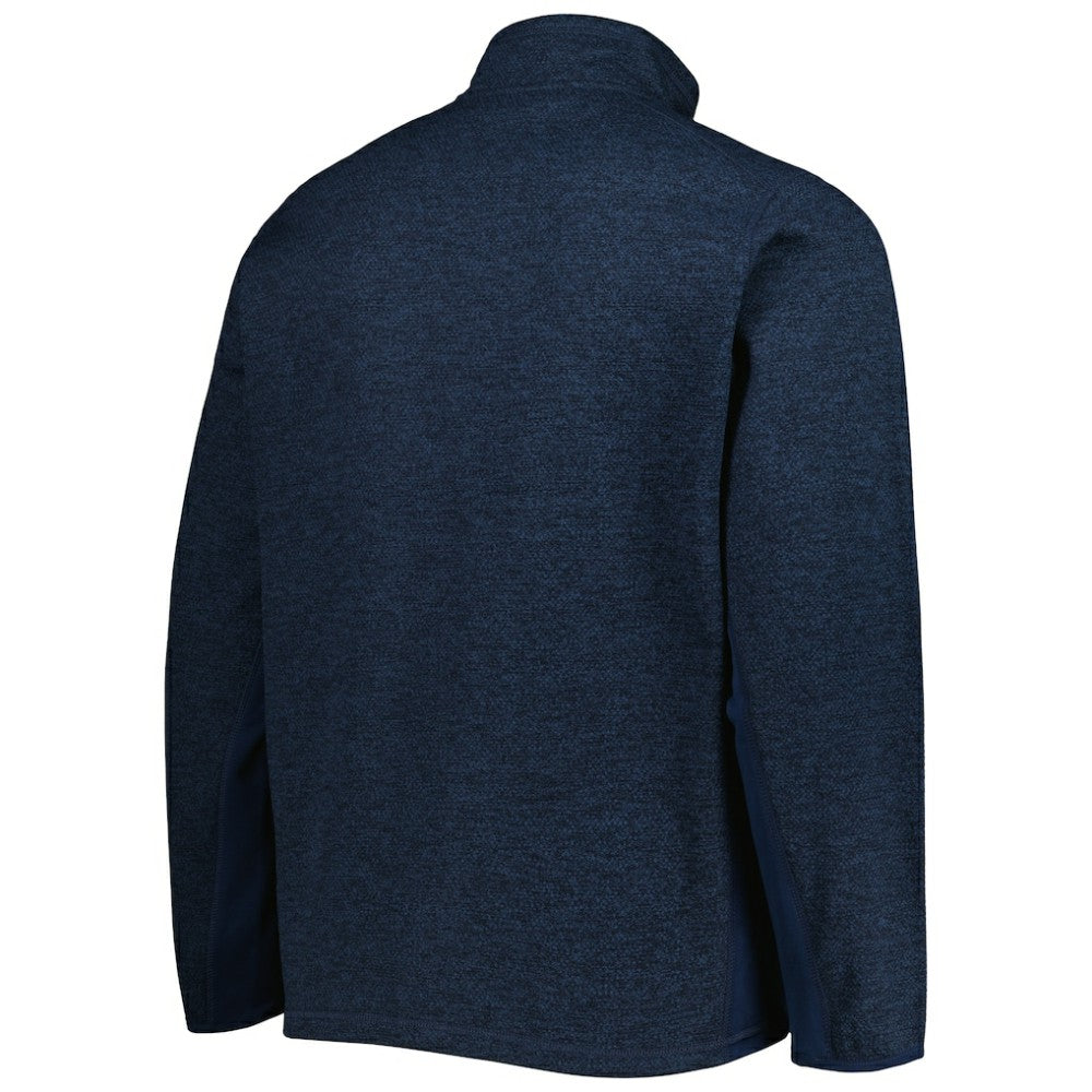 NHL Seattle Kraken Antigua Course Quarter-Zip Jacket
