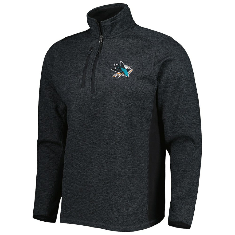 NHL San Jose Sharks Antigua Course Quarter-Zip Jacket