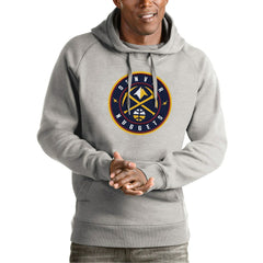 Denver Nuggets Antigua Team Logo Victory Pullover Hoodie sale