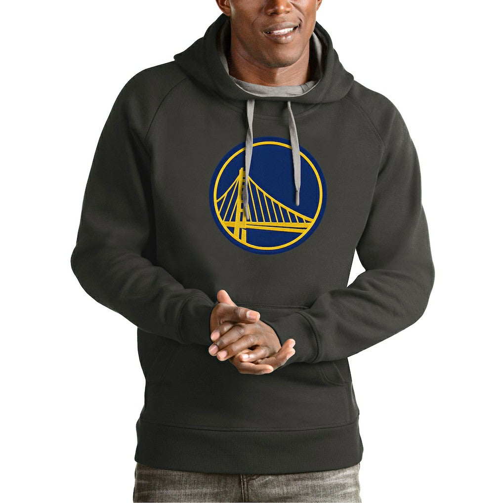 Golden State Warriors Antigua Team Logo Victory Pullover Hoodie sale