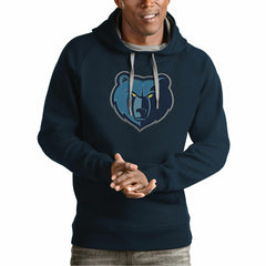 Memphis Grizzlies Antigua Team Logo Victory Pullover Hoodie