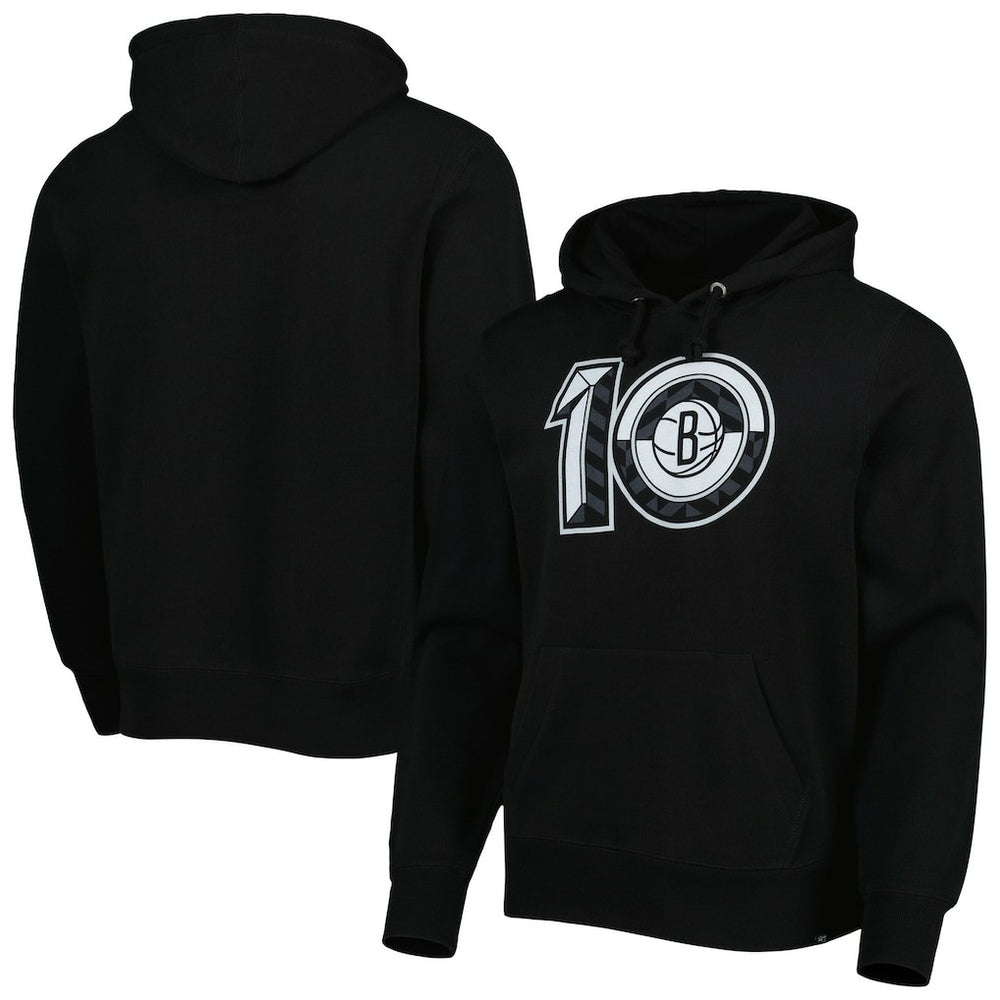 47 brand Brooklyn Nets '47 10th Anniversary Headline Pullover Hoodie