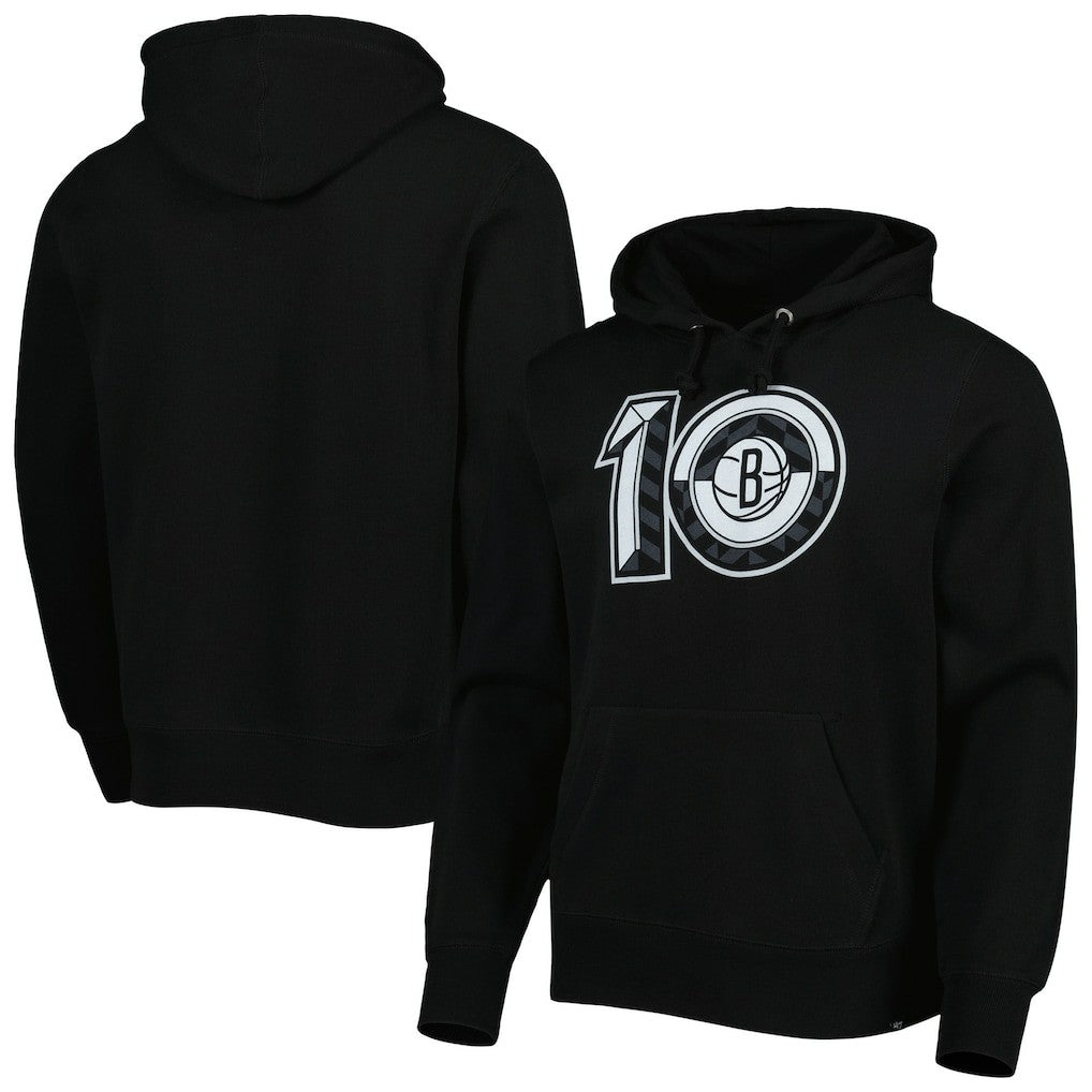 47 brand Brooklyn Nets '47 10th Anniversary Headline Pullover Hoodie
