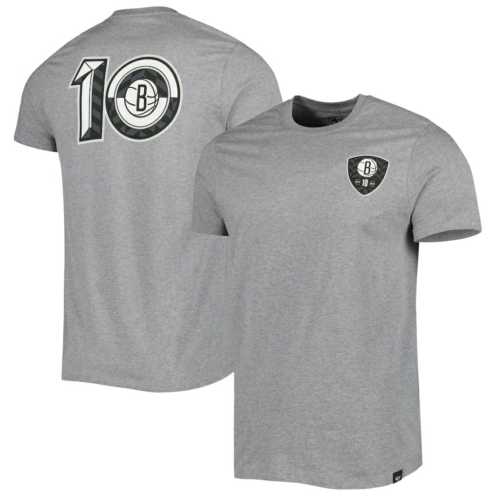 47 brand Brooklyn Nets '47 10th Anniversary Backer T-Shirt